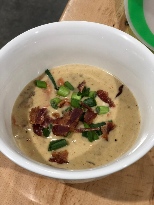 Wagyu 'd Beer Cheese Soup