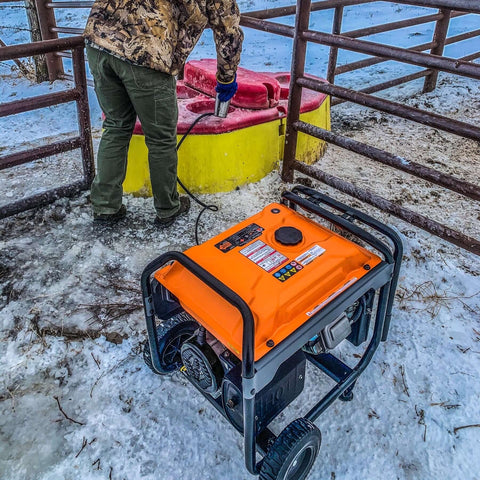 Behind the Scenes Look at the KC Cattle Company Ranch During Winter