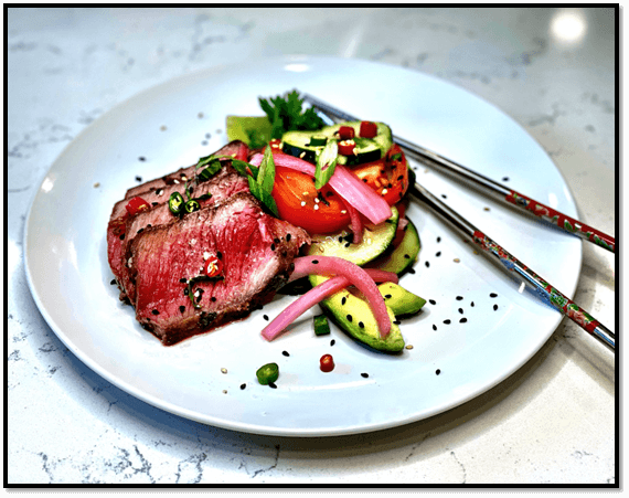 Wagyu Top Sirloin Thai Beef Salad (Yam Nuea)