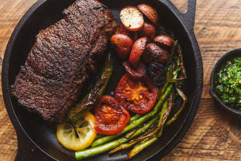 Wagyu Denver Steak Plated