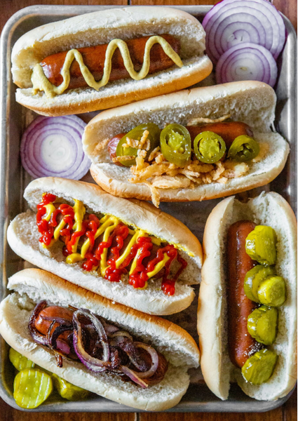 All Beef Gourmet Hot Dogs – Chicago Steak Guy