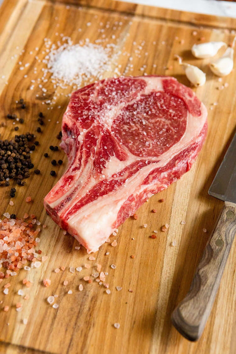 Bone in American Wagyu Ribeye steak