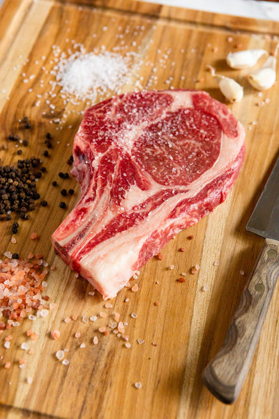 American Wagyu Ribeye - Bone-In Or Full Blood Wagyu Beef | KC Cattle ...