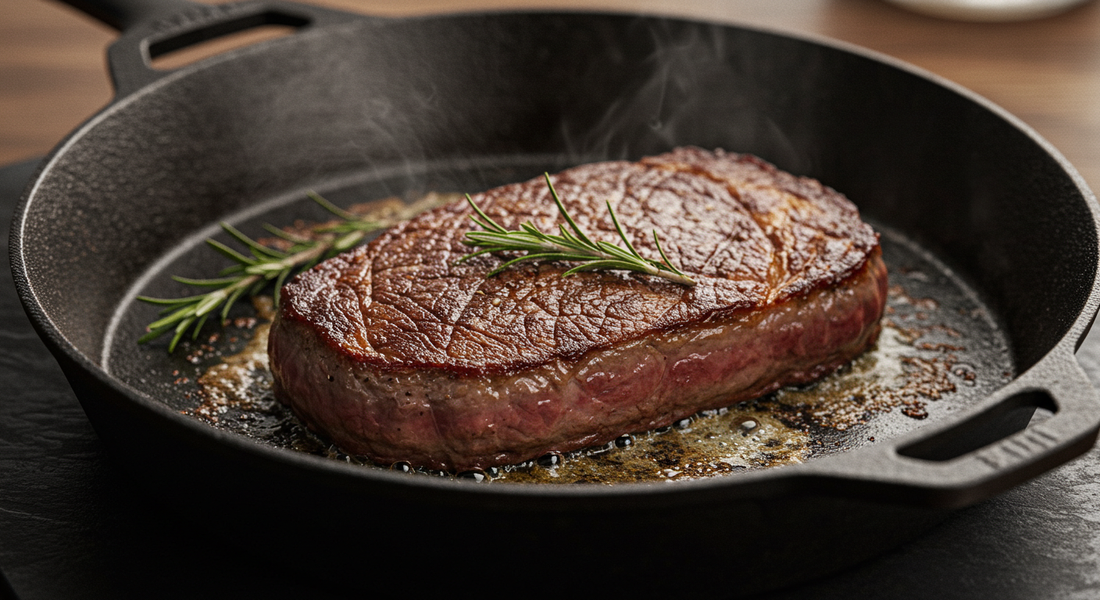 Perfect Medium Wagyu Ribeye - Pan Seared