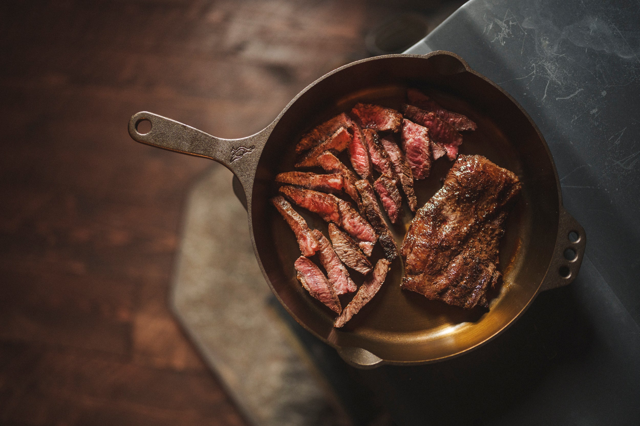 Flat iron steak skillet best sale