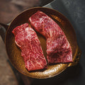 Wagyu Flat Iron Steak Cast Iron