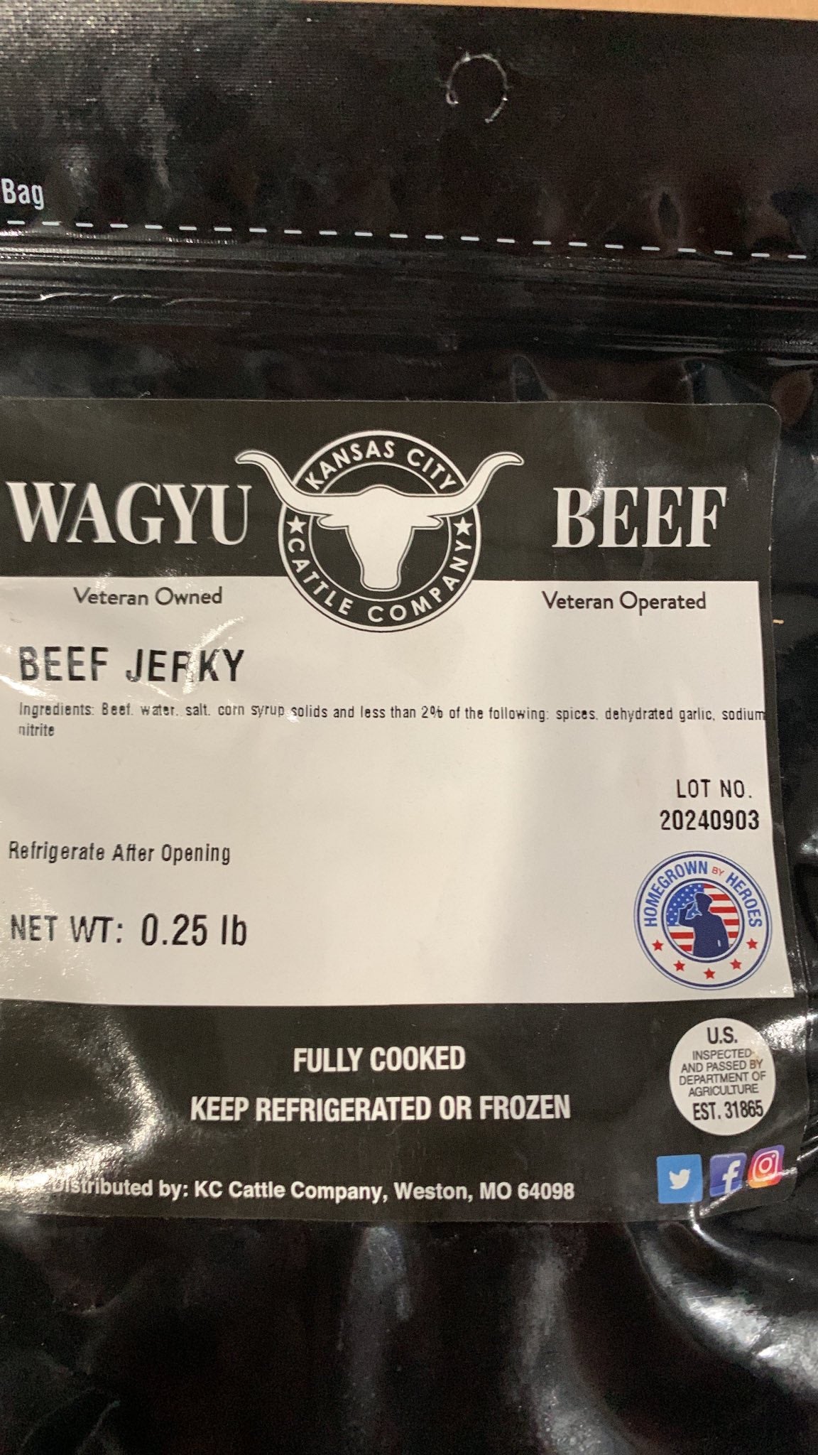 Wagyu Beef Jerky