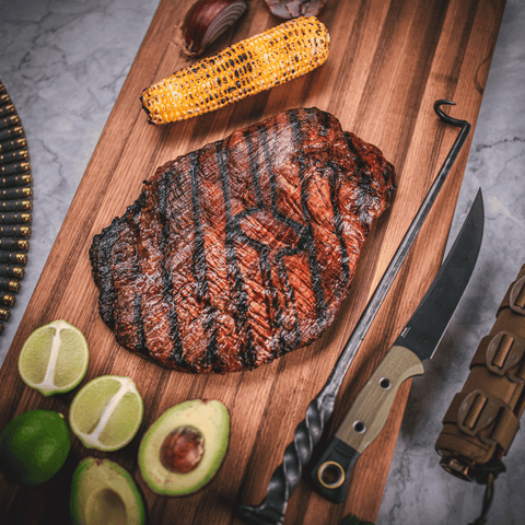 Grilled Wagyu Flank Steak - KC Cattle Company