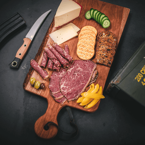 Wagyu Shaved Peppered Beef Charcuterie