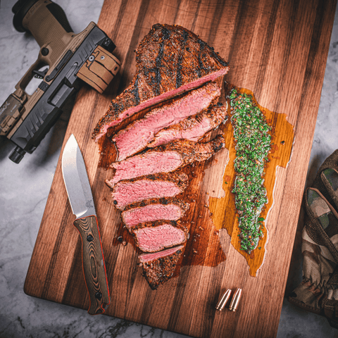 Wagyu Tri Tip Roast Sliced
