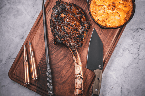 Tomahawk, Steak Seasoning, and Summer Sausage Box